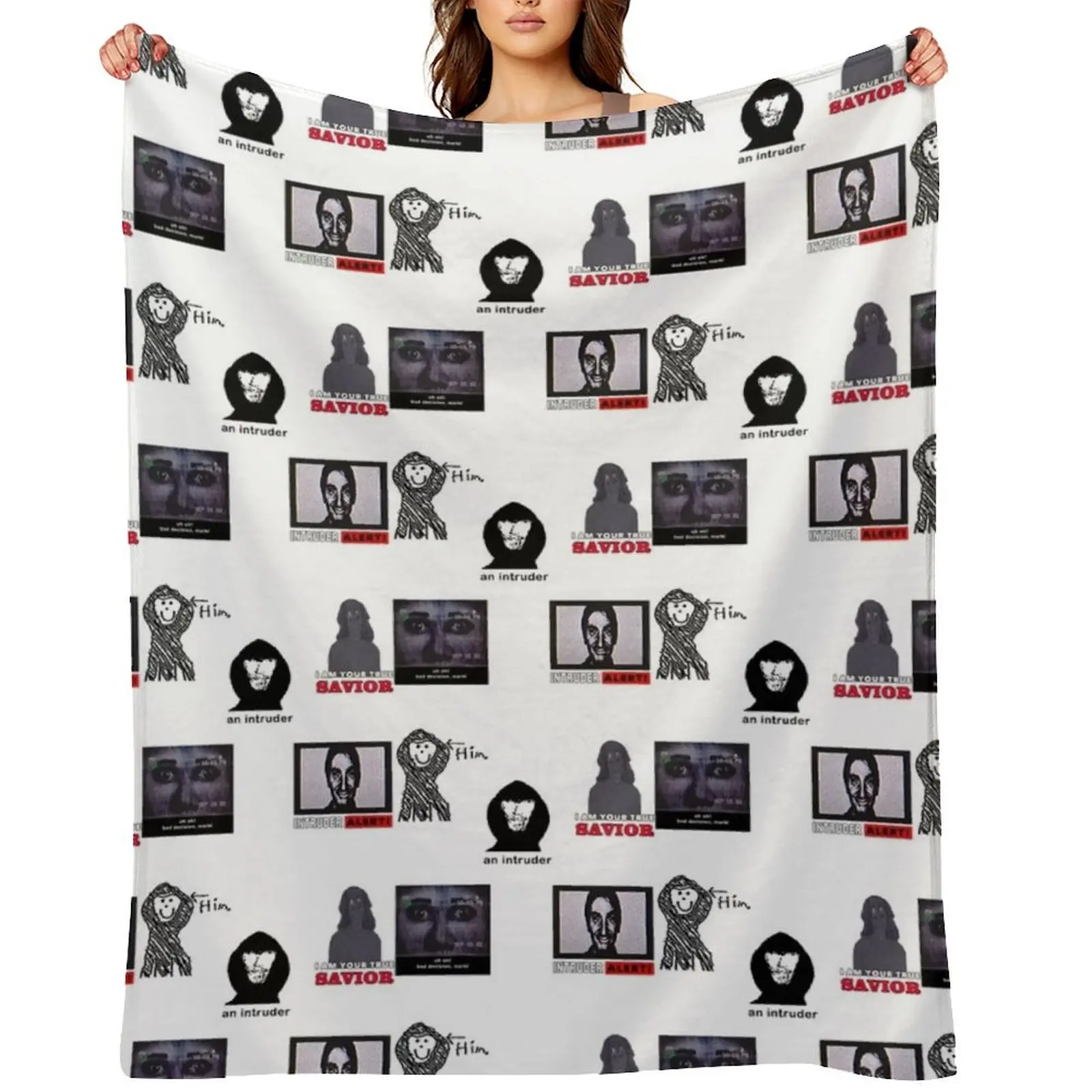 

Mandela Catalogue Collection Throw Blanket Baby Blankets For Baby Flannel Fabric Blankets