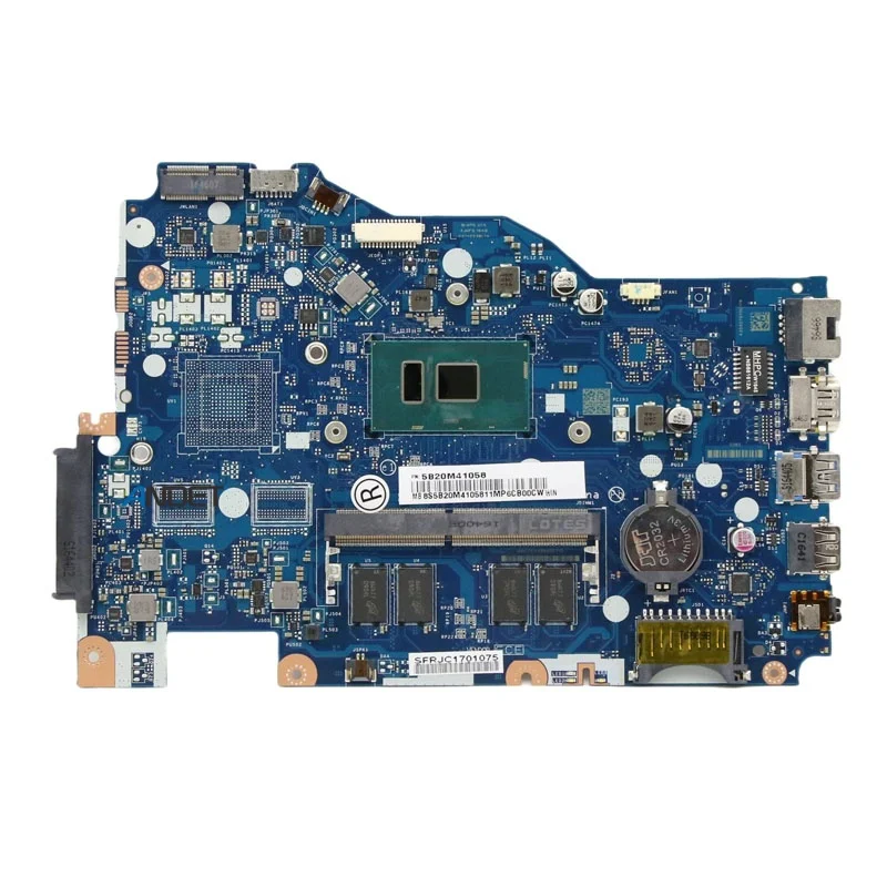 LA-D562P For Lenovo Ideapad 110-15ISK Laotop Motherboard Mainboard 4405U I3-6100U I5-6200U CPU 4GB-RAM 5B20L82919 5B20M41058