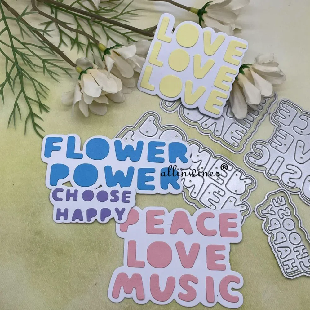 

Металлические вырубные штампы для декоративной вырезки букв, трафареты для скрапбукинга, декоративного тиснения и рукоделия