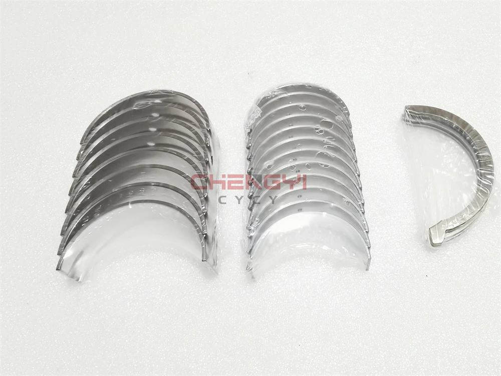 Cojinete de manivela de motor 6G72, placa de empuje de cojinete de biela para Pajero Montero V33 V43W V73W V93W MD197608 MD105277 MD116890