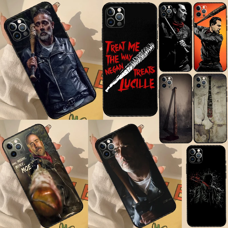 The Walking Dead Negan Case For iPhone 11 12 13 14 15 16 Pro Max Cover For iPhone 13 12 Mini XR X XS Max Plus