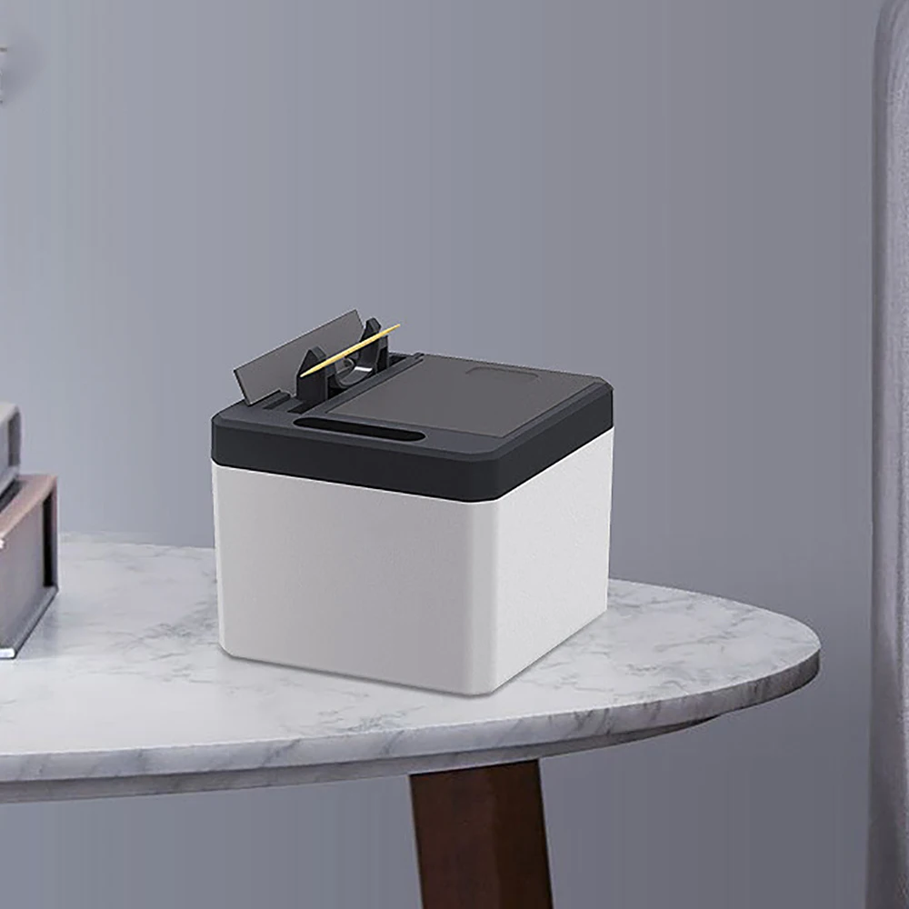 Dispensador de palillos de dientes, soporte eléctrico para palillos de dientes, Sensor automático inteligente, contenedor para palillos de dientes, organizador, accesorios de cocina