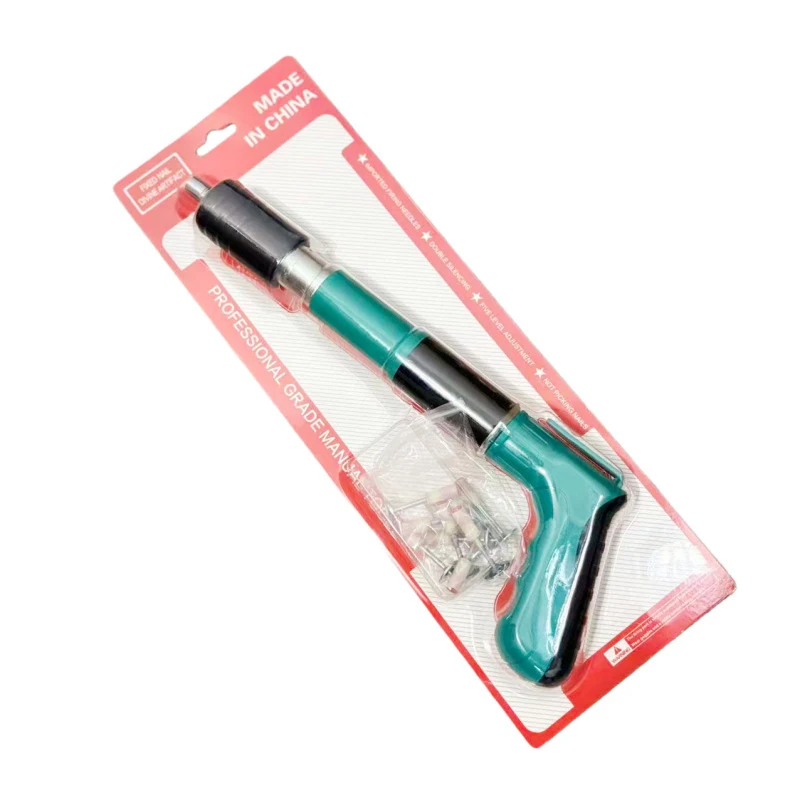 Silent Fastening Nail Shooting Tool Concrete Wall Ceiling Wire Groove Installation Nail Gun For Hydropower Construction Fixing