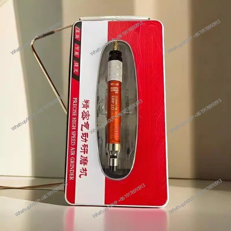 GT Enhanced Pneumatic Pen Grinder 75000 Speed Precision Pneumatic Grinder High Efficiency, Energy Saving and Stability