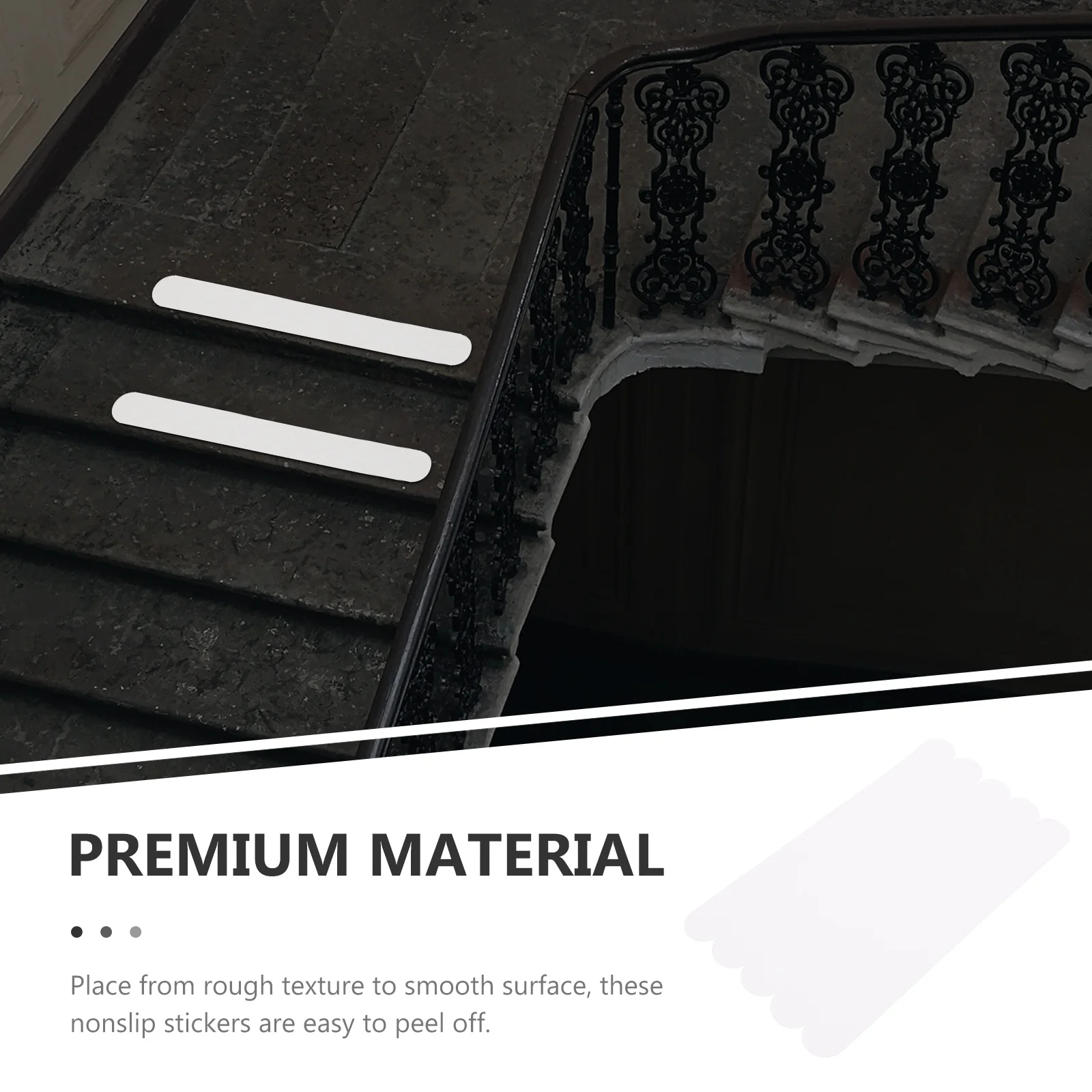 

20Pcs Anti-Skid Floor Stickers Non-Slip Bathroom Strips Waterproof Shower Nonslip Floor Adhesive Decals