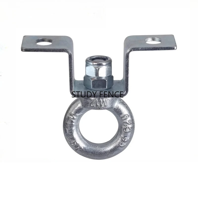 1pc Hammock/sandbag Stainless Steel Lifting Ring Swing Hanging Plate Stainless Steel Fixed Hooks/rings Hardware Accessories