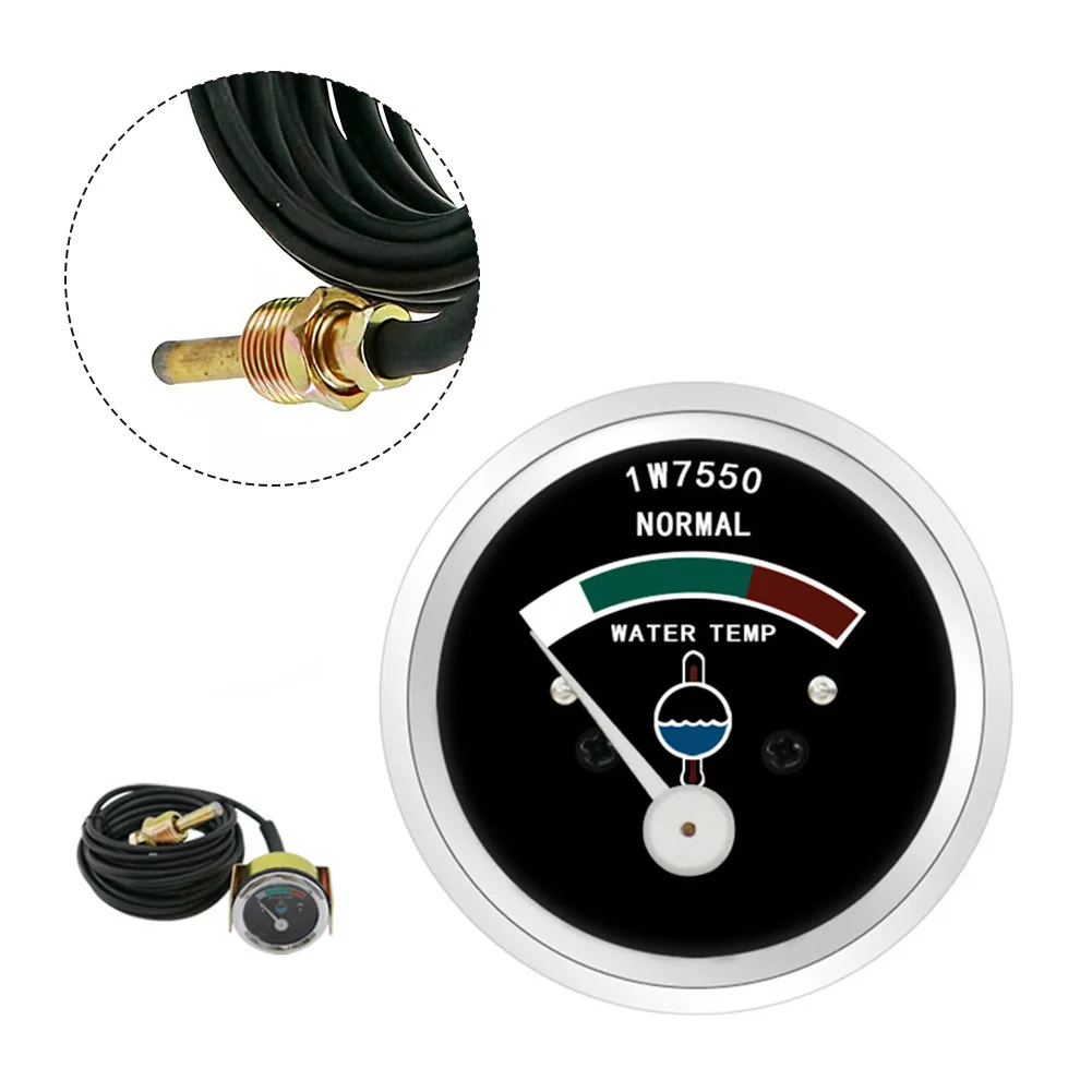 

Dual Voltage Temperature Gauge Connector Dual Voltage 12 24V 4.5m 1W7550 Thermometer Dual 12V 24V Compatibility