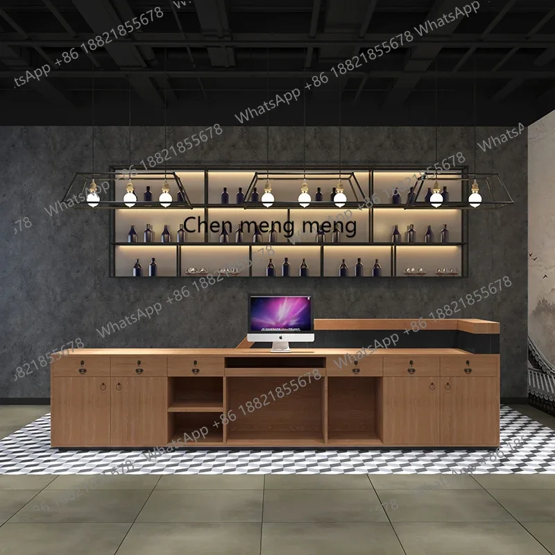 A139 مقهى طاولة بار مقهى قاعة البلياردو صفحة الخروج الحليب الشاي بار مكتب الاستقبال #4