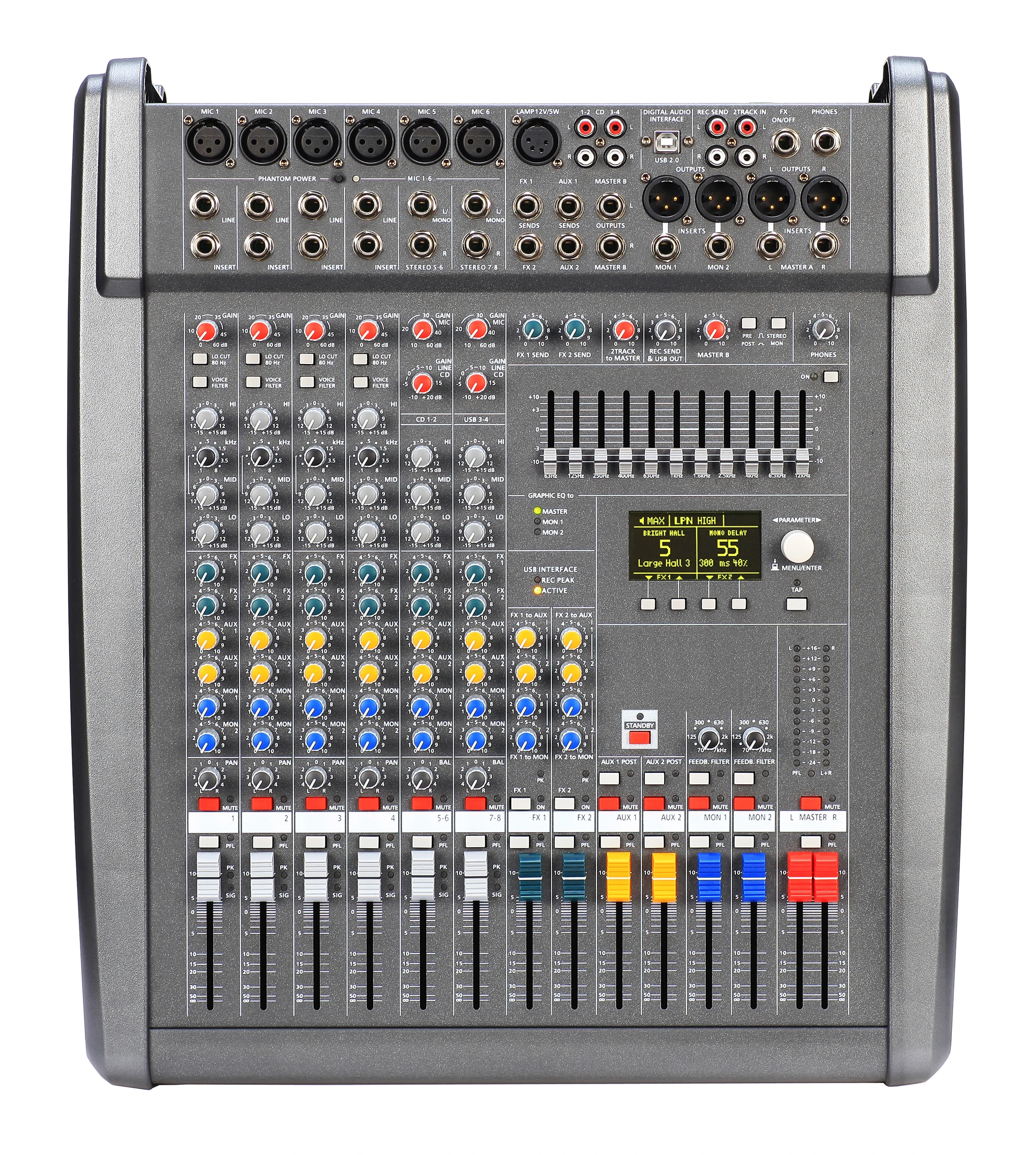 

Honguan CMS600 Professional Stage Mixer Sound Mixing