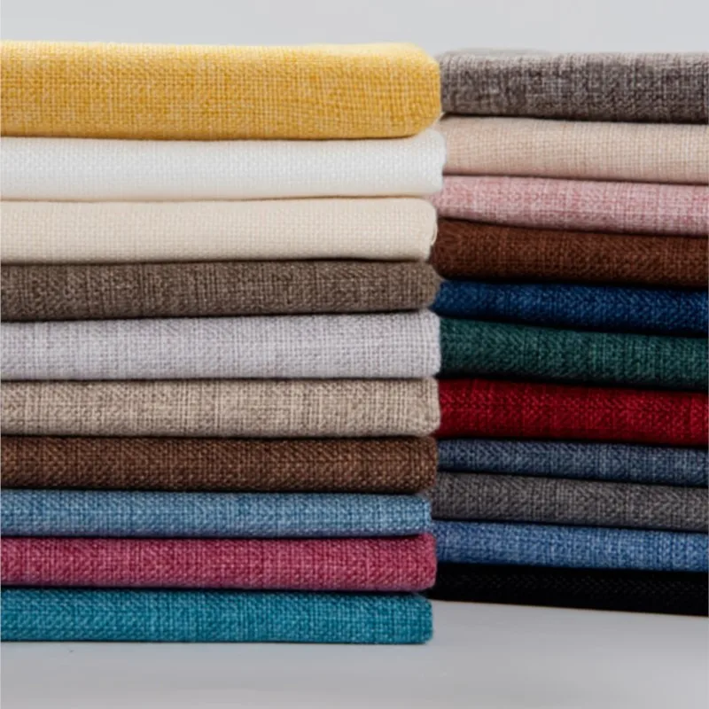 

Thick Solid Color Fabric Cotton Linen Old Coarse Clothing Pillowcase