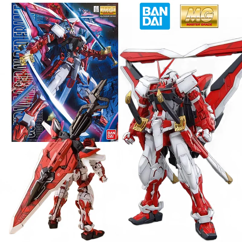 

Bandai MG 1/100 Gundam Astry Red Frame 20Cm Gundam Seed Anime Original Action Figure Model Kit Assemble Toy Gift Collection