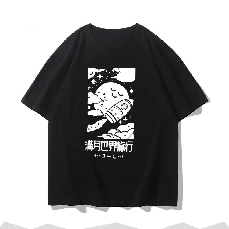 2026 Fashion Project Sekai Kamishiro Rui Bedrucktes T-Shirt für Männer und Frauen Unisex Sommer Kurzarm-Streetwear-Oberteile Spiel-T-Shirts – Detail 4