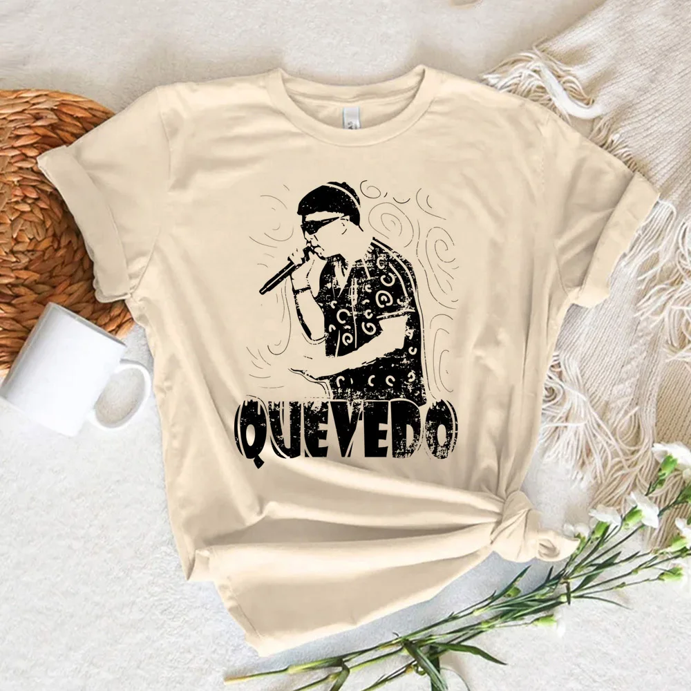 

Quevedo tshirt women streetwear anime comic top female 2000s harajuku graphic clothing