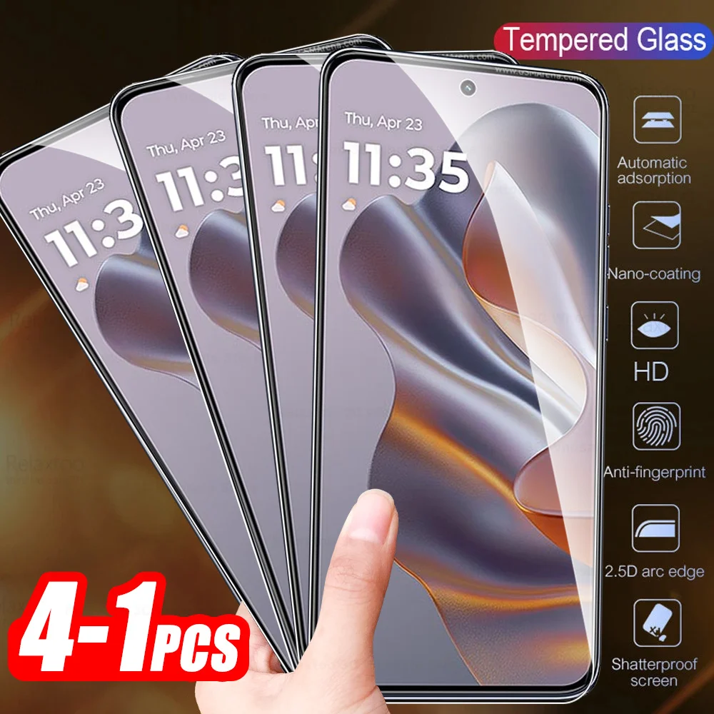 1-4PCS HD Screen Protector For Motorola Edge 50 Neo Protective Glass Moto Edge50 Neo 50Neo Edge50Neo 5G 6.4 inches Tempered Flim