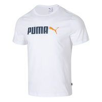 Puma Men's Ess 2 Color No 2 Logo Tee Short-Sleeved Running and Cycling Training Tops Fitness Casual Basketball Sportswear 691341-02