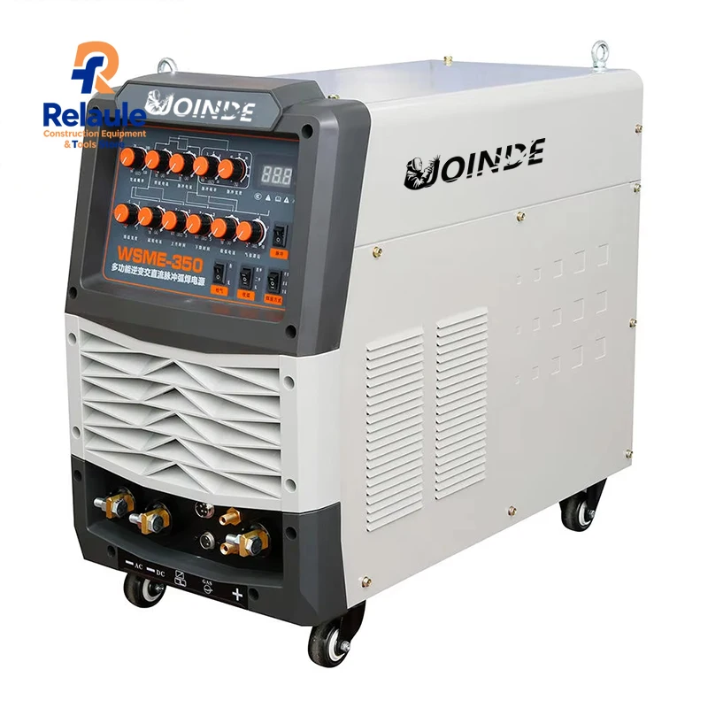 Máquina de Soldar TIG JOINDE WSME TIG 350 315 400 AMP IGBT Inverter 3 en 1 MMA Pulsada AC DC para Acero Inoxidable y Aluminio al por Mayor