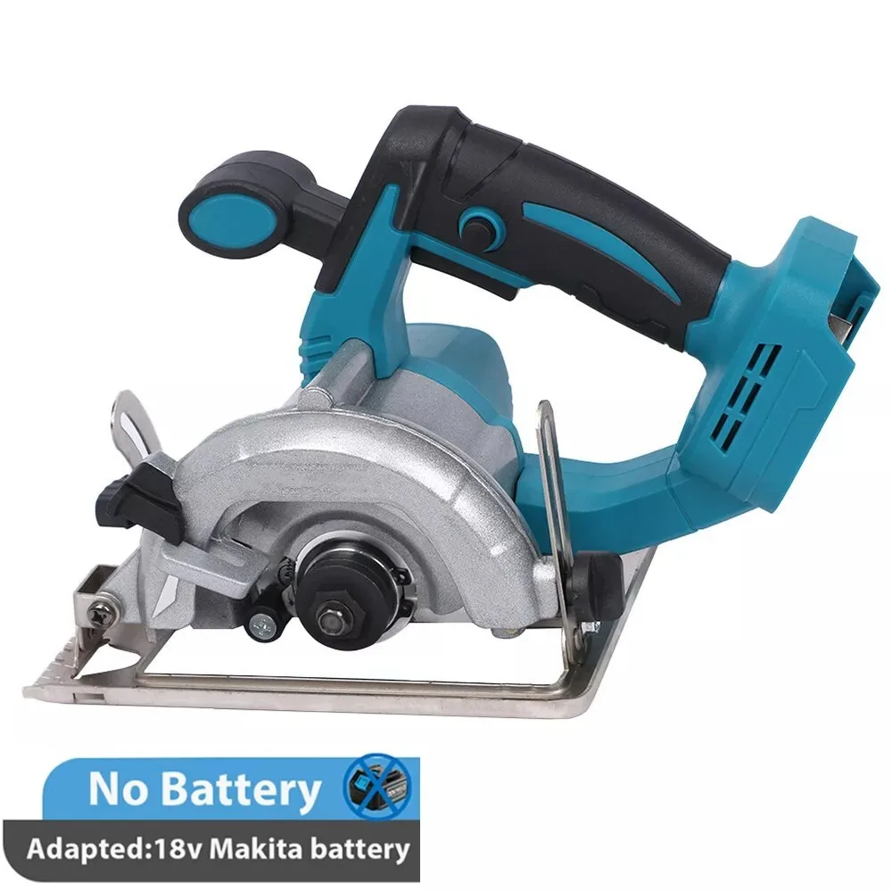 Hormy 125mm Brushless Rechargeable Circular Saw1000W Woodworking Garden Cutting Machine Compatible For Makita18V Lithium Battery