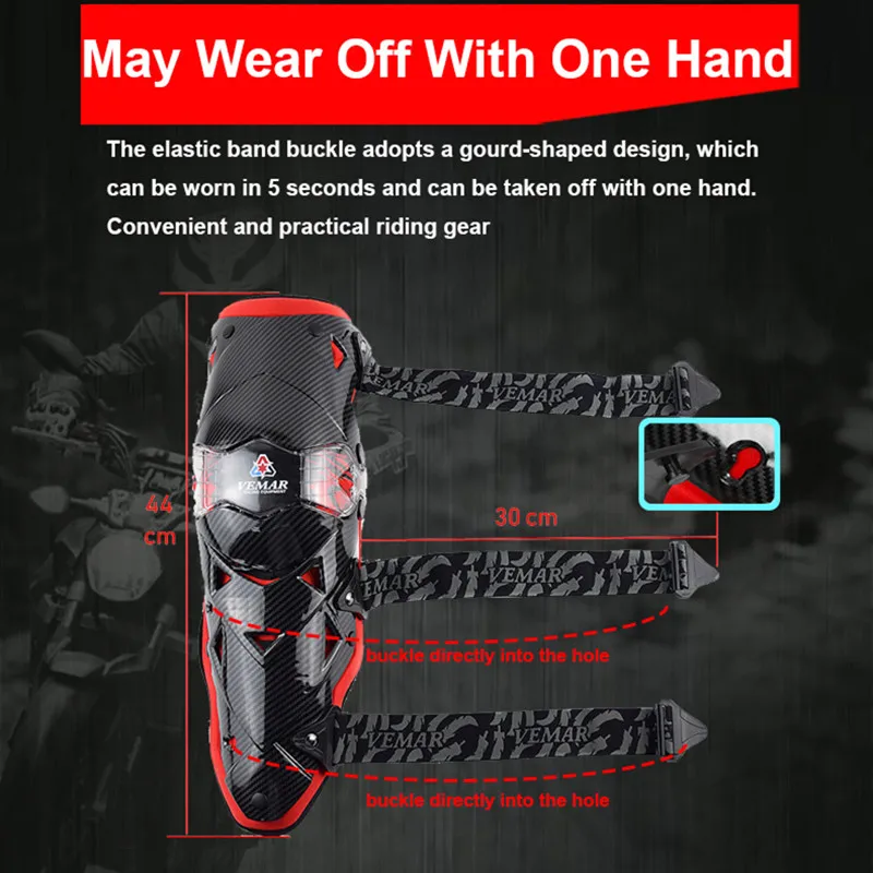 Vemar Motorcycle Knee Pads Adult Motorcycle Knee Slider Motocross Protective Kneepads Mtb Enduro Protections For Outdoor Sport