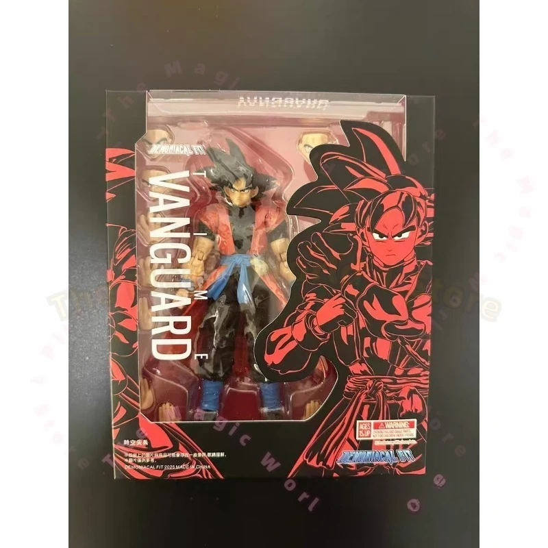 Em estoque demoníaco ajuste dragon ball son goku figura de ação goku tempo e espaço vanguard figura tempo e espaço rang brinquedos personalizados