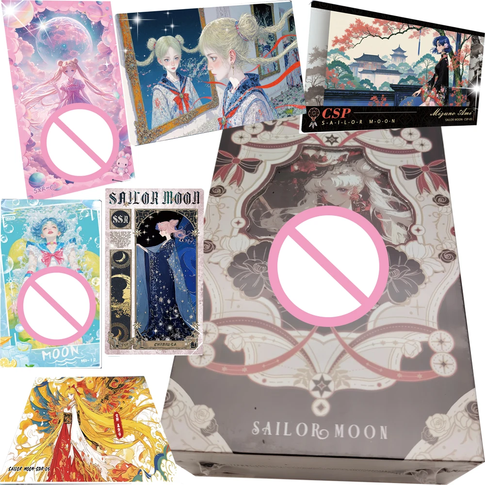 

Sailor Moon Anime Hobby Collection Cards for Children Magical Girl Tsukino Usagi Kino Makoto Limited Character Card Fans Gifts