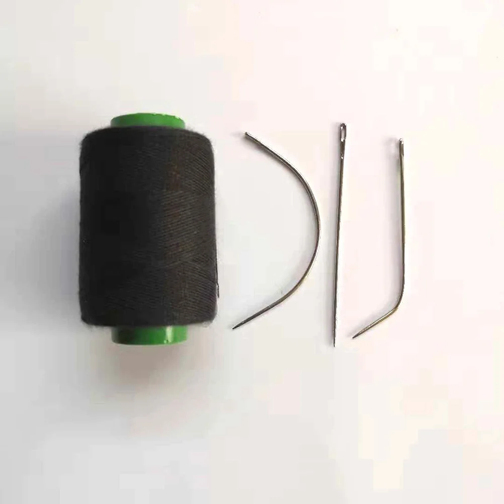 

20pcs 3 Inches C Pins T Needles 1 Roll Thread Handmade Kit Creative Big Hole T-Type Fixed Pins Durable Accessories C