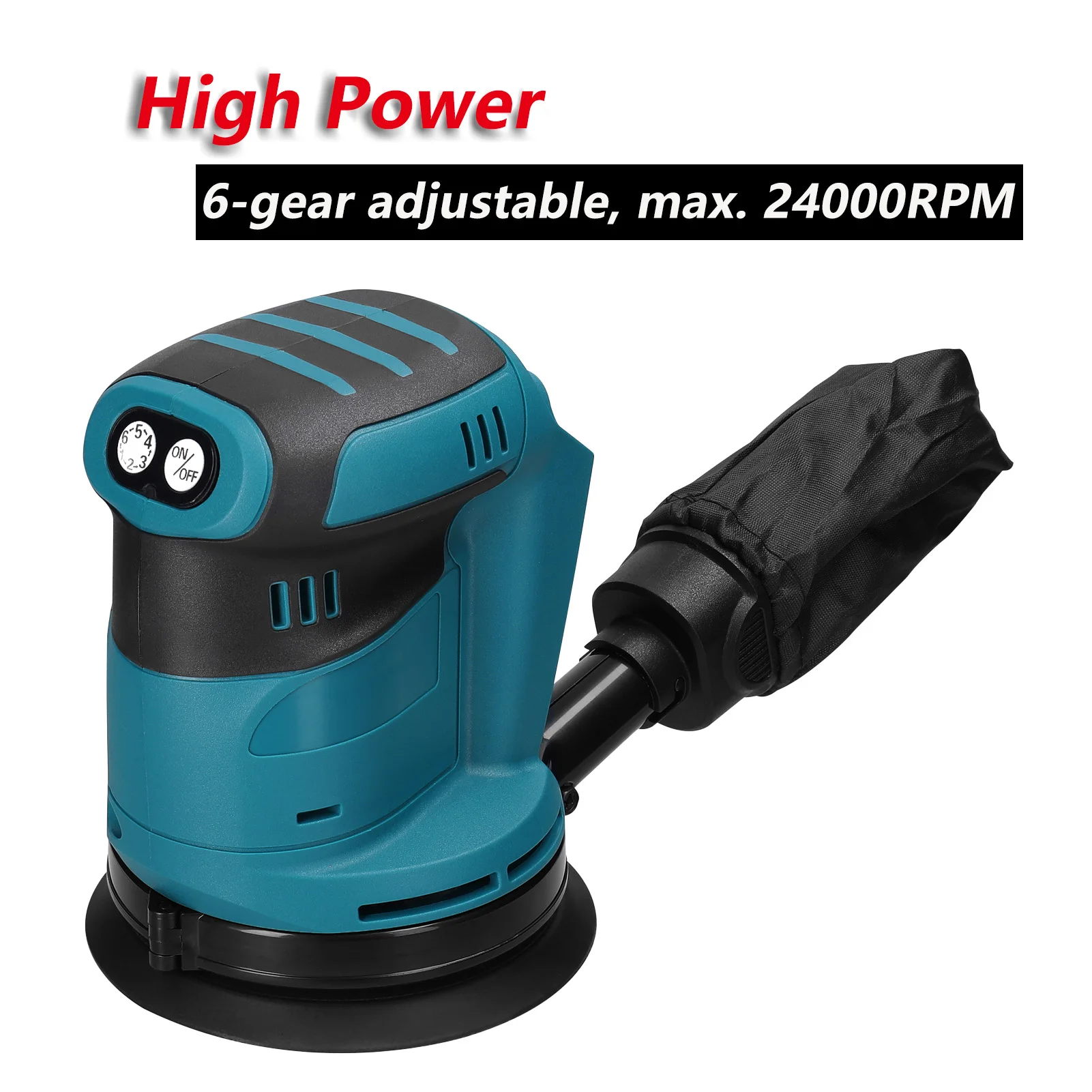 KKMOON 125 мм бесщеточный двигатель, беспроводной орбитальный шлифовальный инструмент