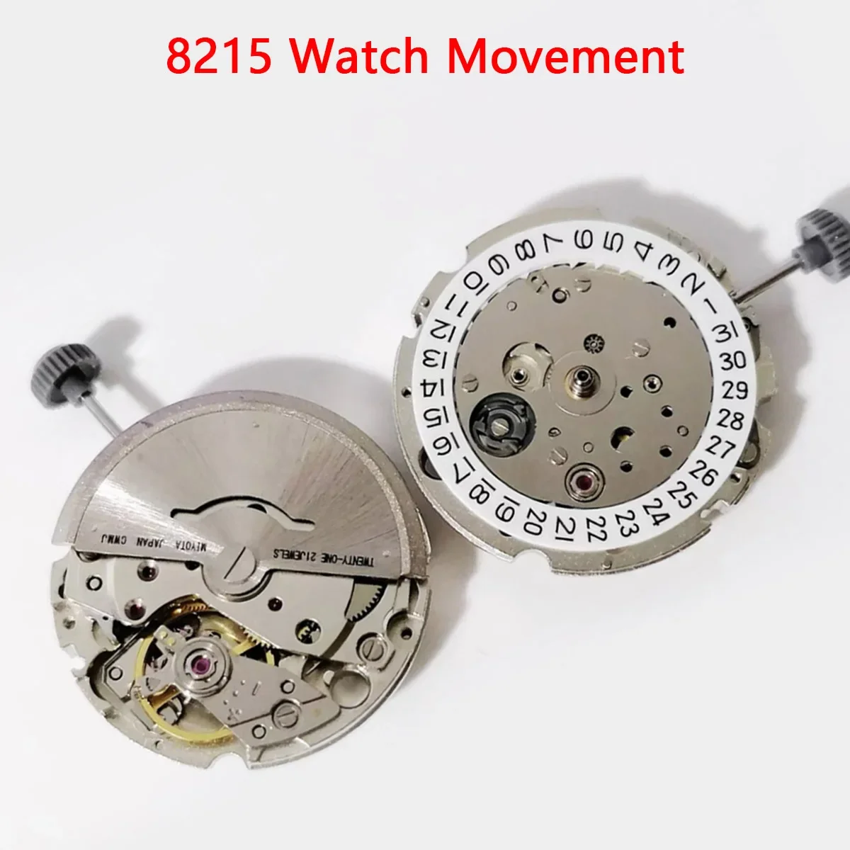Genuine Japan Miyota 8215 New Upgrade Automatic Movement Hacking Seconds 21 Jewels High Stability Mechanical Watch Parts