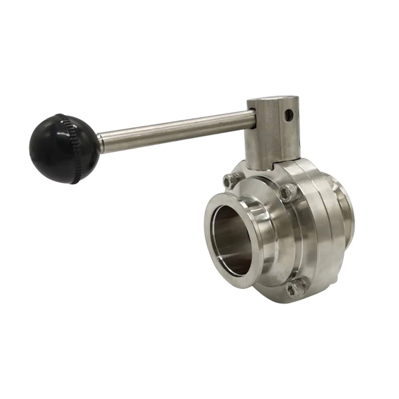 KF16 KF25 KF40 KF50 فراغ دليل فراشة صمام 304 الفولاذ المقاوم للصدأ الفولاذ المقاوم للصدأ قطع تدفق تحكم محلية الصنع