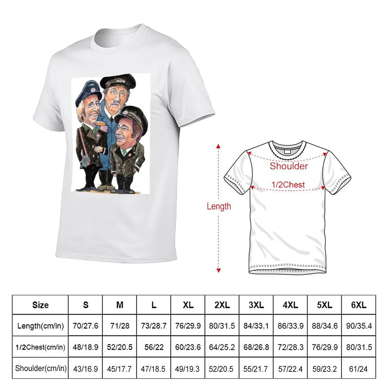 On the Buses Stan Butler Jack Blakey T-Shirt Plus Size Loose Fit T-Shirt