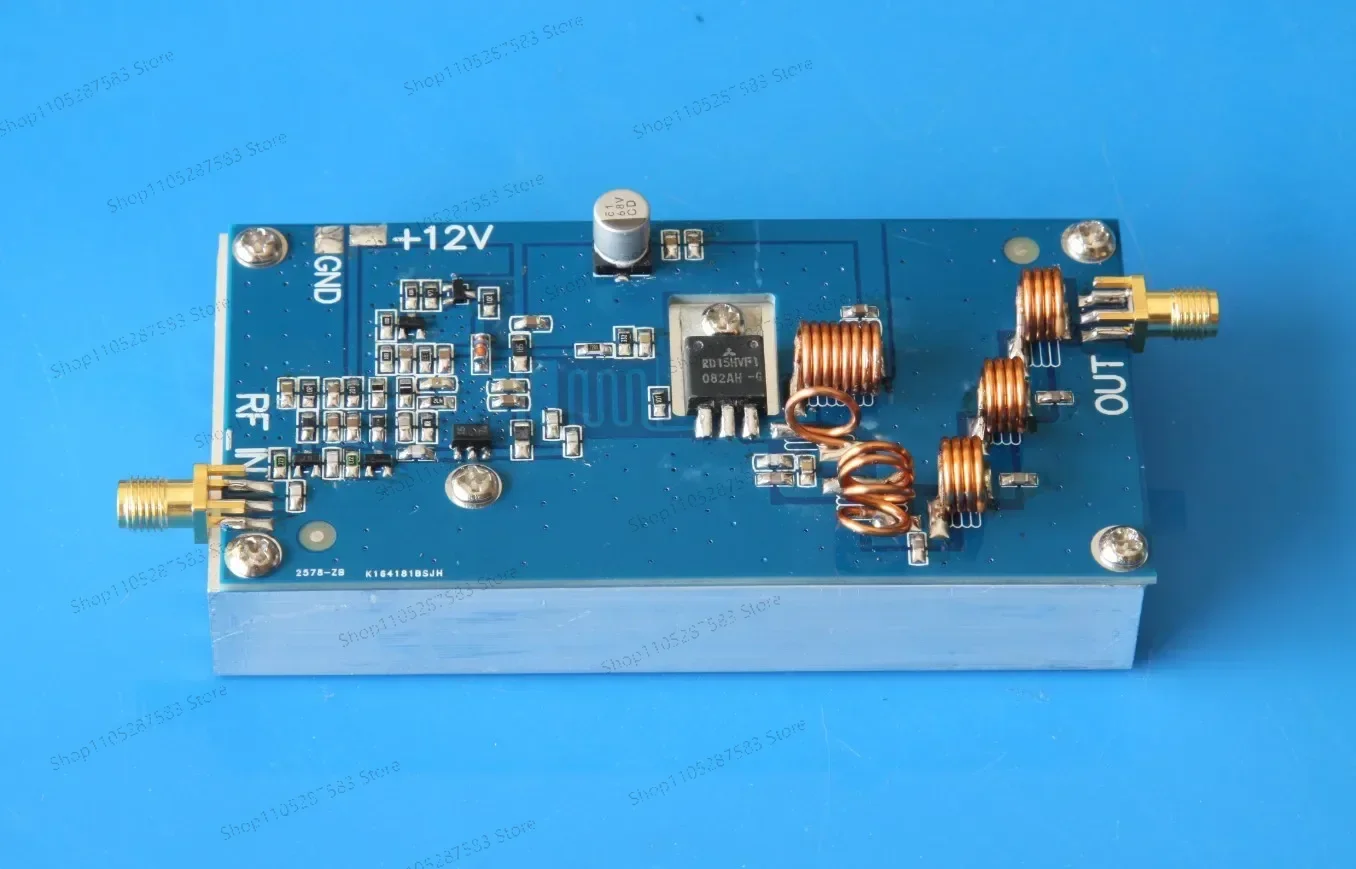 Frequency modulation FM RF power amplification module input 0dbm output 15W 87-108MHz