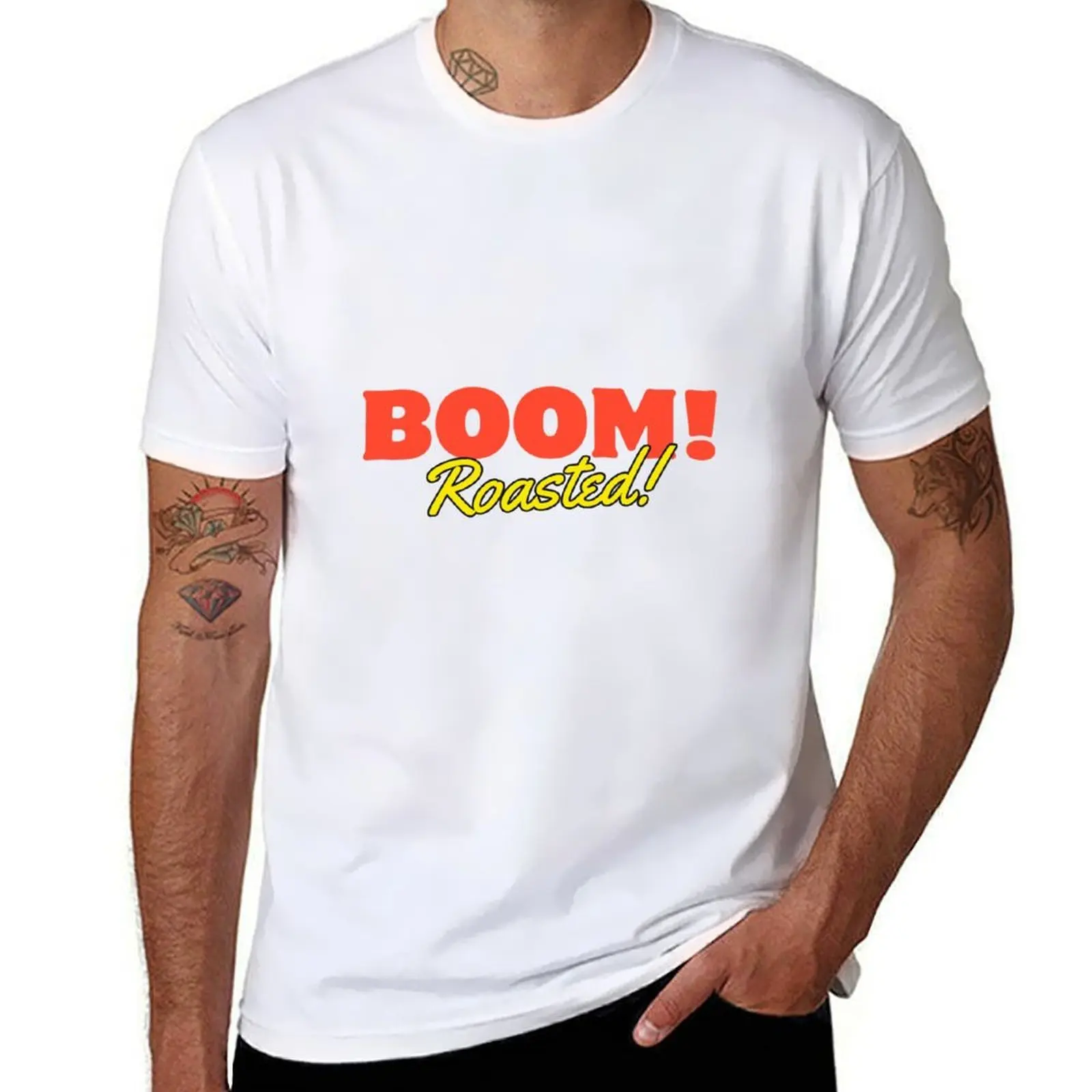 

Boom! Roasted! T-Shirt man t shirts graphic man t shirt graphic T-Shirt