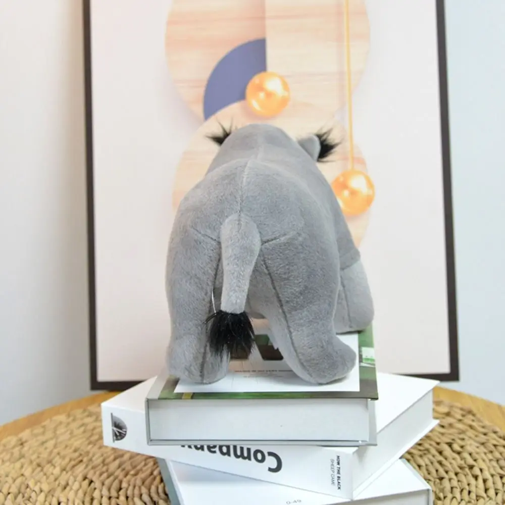 

Wild Animals Rhinoceros Plush Toy Stuffed Animals Realistic African Rhinos Doll Standing Lifelike Stuffed Rhinoceros Doll