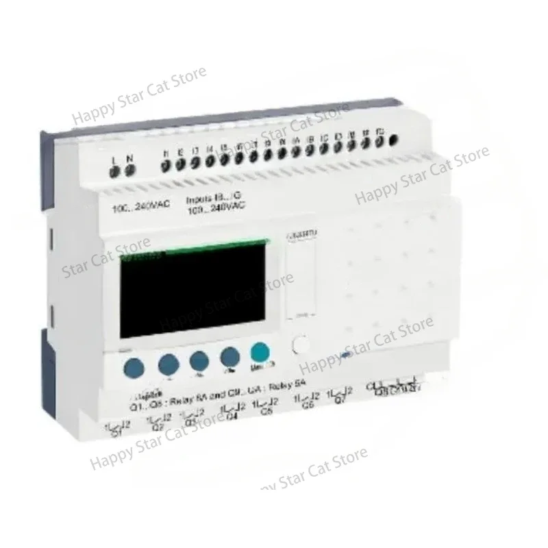 Modular Smart Relay Logic  26 I O  100..240  Clock  Display