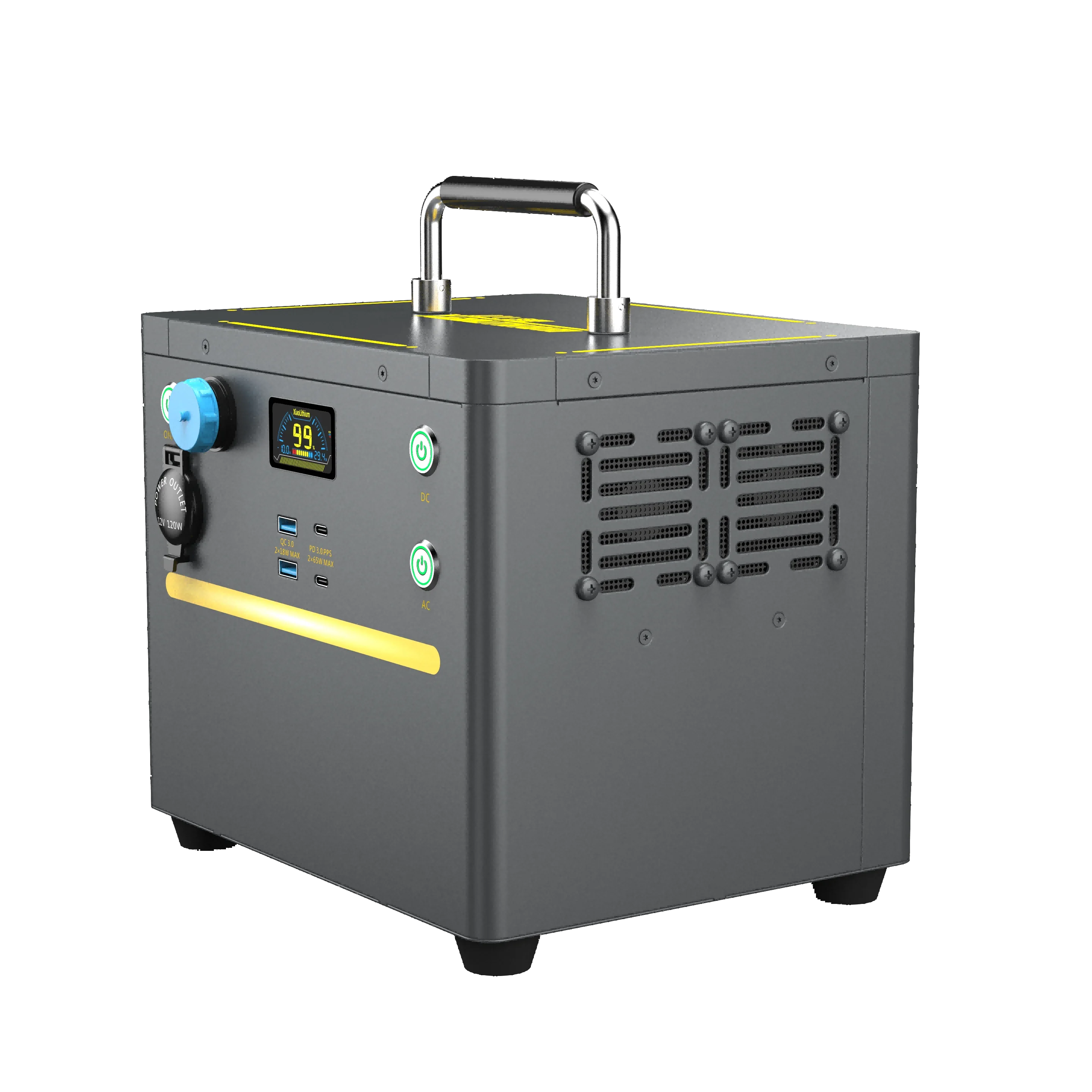 4000WH portable power station 12V 24V for Car Battery outdoor construction machine PV Panels power station power supply