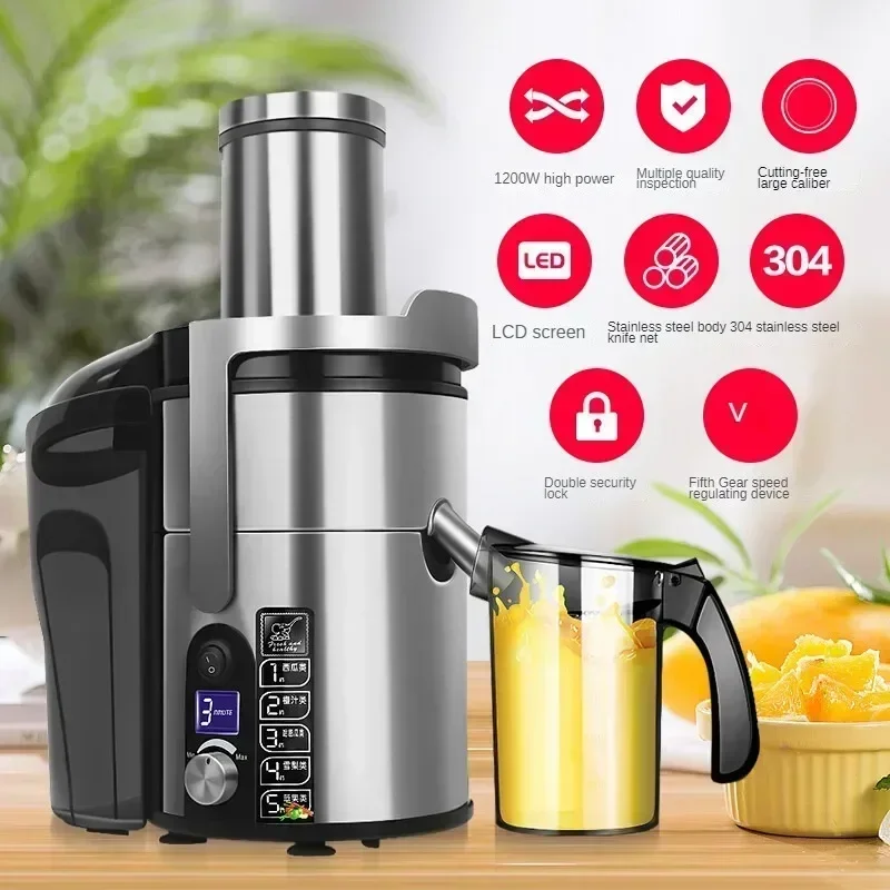 

High-Yield Best Selling Juicer Machine - Pulp Separation System Multiple Functions For Fruit Juicing
