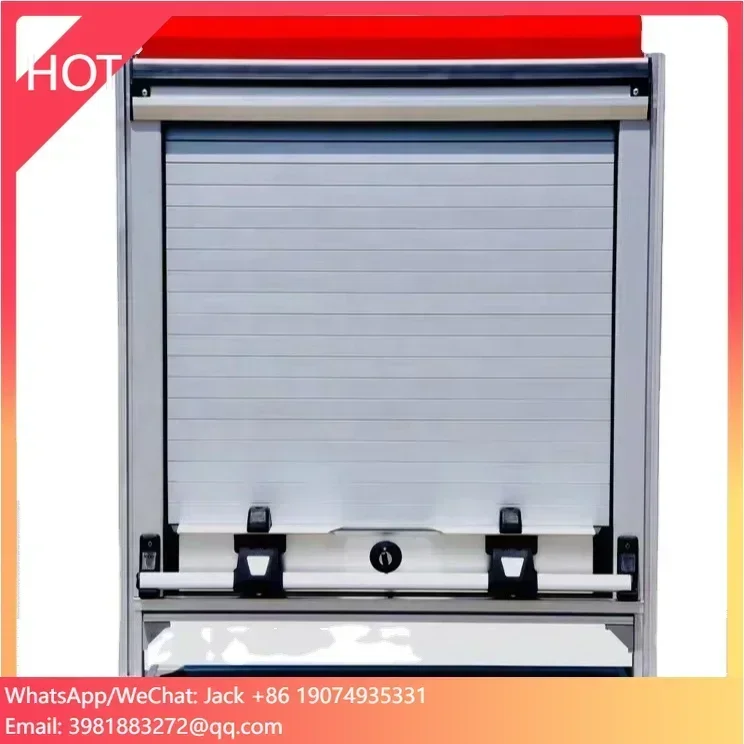 Factory Price Aluminum Roller Shutter Door with LED Light Bar for Fire Fighting Truck