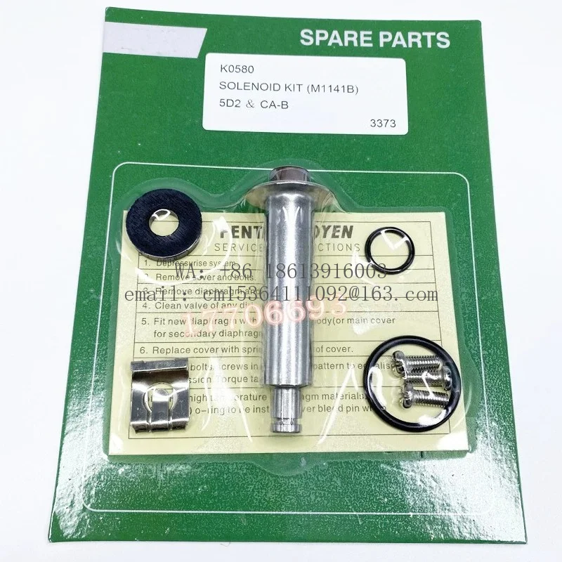 High prototype K0580 M1141B pulse valve pilot head moving iron core small cover RCA3D2 valve core