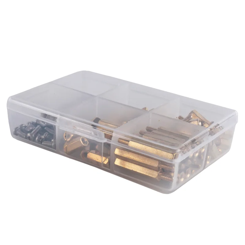 120 Buah Alat Instalasi untuk Raspberry Pi 4 Model B/3B +/3B M2.5 Seri Hex Kolom Kuningan/Kacang + Kit Aksesori Sekrup