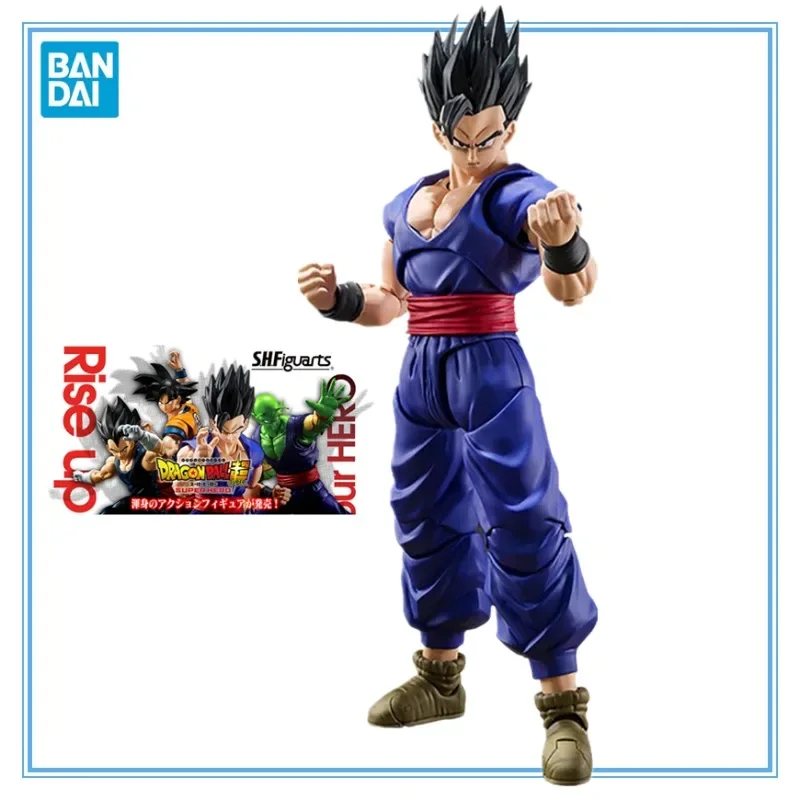 

IN Stock Bandai Shfiguarts Ultimate Son Gohan Dragon Ball Super Hero Original Genuine Anime Figure Model Action Collectible Toys