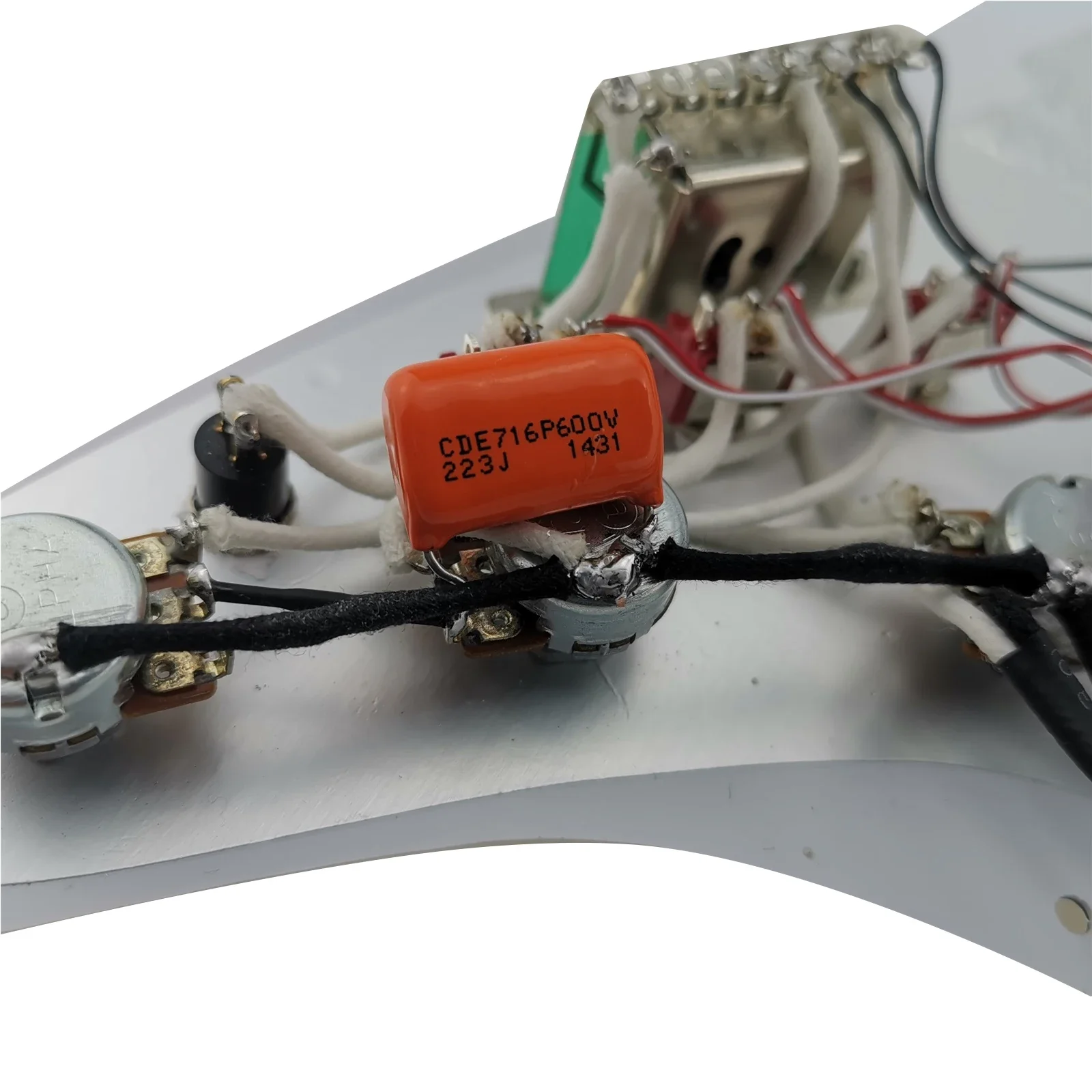 Prewired loaded Pickguard Guitar Pickups Humbucker  Alnico 5 HSS Wiring Harness Push-Pull Single Cut Set