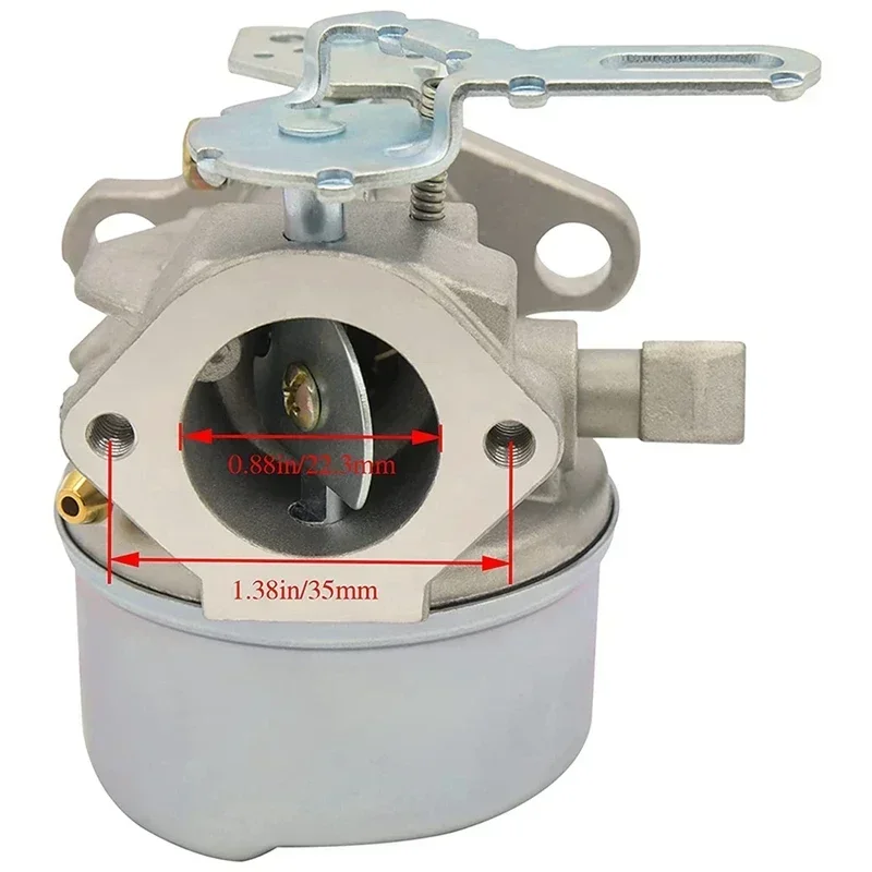 Imagem -05 - Carburador Carb para Tecumseh 5hp Mtd 632107 640084 Toro 521 Snow Blower Hssk50 Hs50 Lh195sa 80b6 640084b