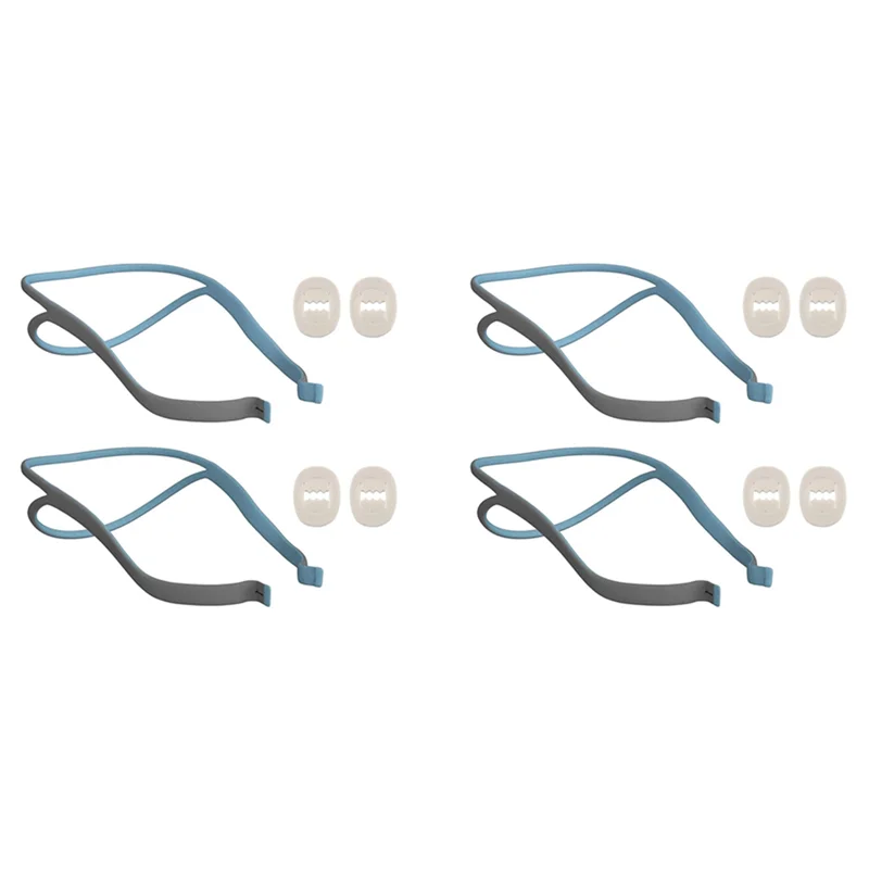 

Daily Sale 4X For Resmed Airfit P10 Headgear Strap, Replacement CPAP Headgear Compatible For Resmed Airfit P10