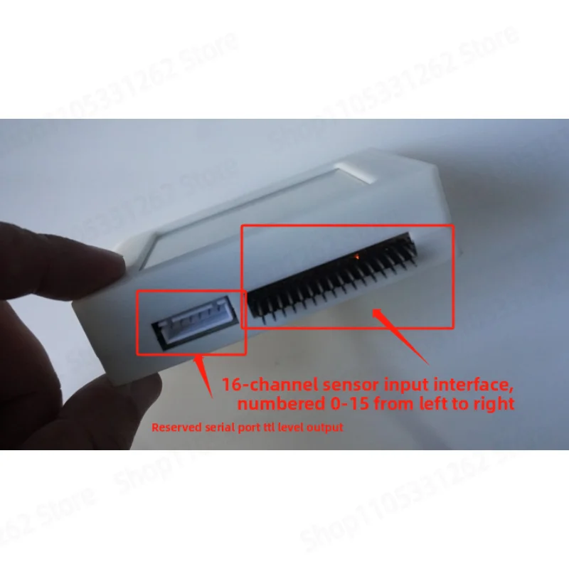 Thin Film Pressure Sensor Data Collection Board 16 Channel Wireless Host Computer Waveform Display Save Number