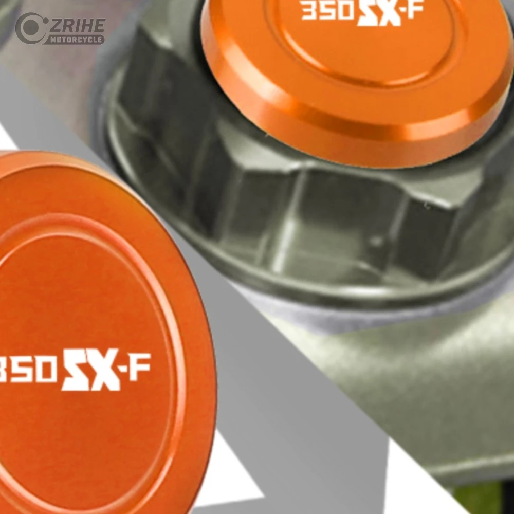 

FOR 350SXF 2007-2020 2008 2009 Motocross Parts 350SX-F Handlebar Fork Stem Top Cap Decoration Cover 350 SXF Decorative cover