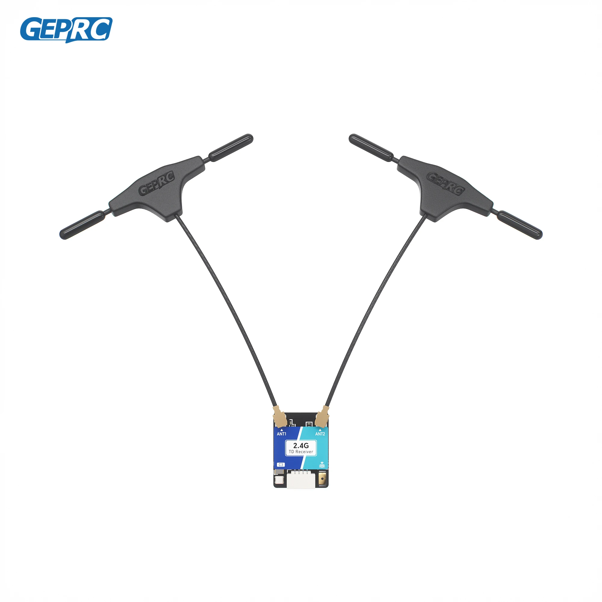 GEPRC ELRS Nano DUAL 2,4G receptor de diversidad verdadera WiFi incorporado ESP32-C3 DIY FPV Quadcopter piezas de drones de largo alcance