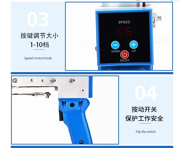 Tufting Gun Set 2 In1 Electric Rug Tufting Gun Loop Pile Cut Pile Tufting Guns Carpet-Weaving Gun Kit Carpet Making Diy Tools