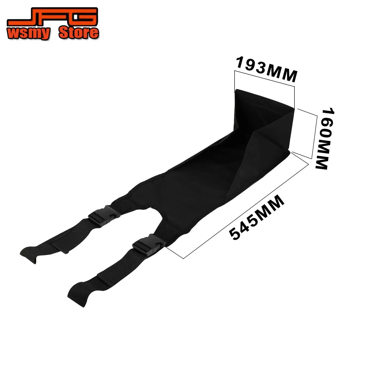 Universal Rear Passenger Foot Pegs Motorcycles Accessories Footpegs Footrests 600D Oxford Cloth For Honda KTM Surron Suzuki ATV