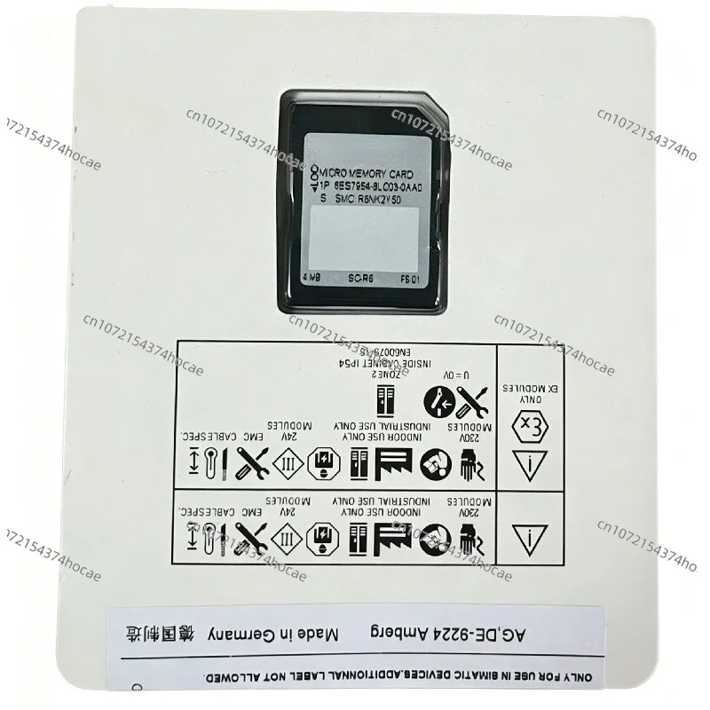 Brand New and Original  6ES7954-8LC03-0AA0 4MB Memory Card