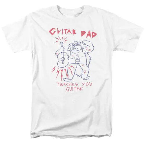 Steven Universe Guitar Dad Adult T-Shirt White