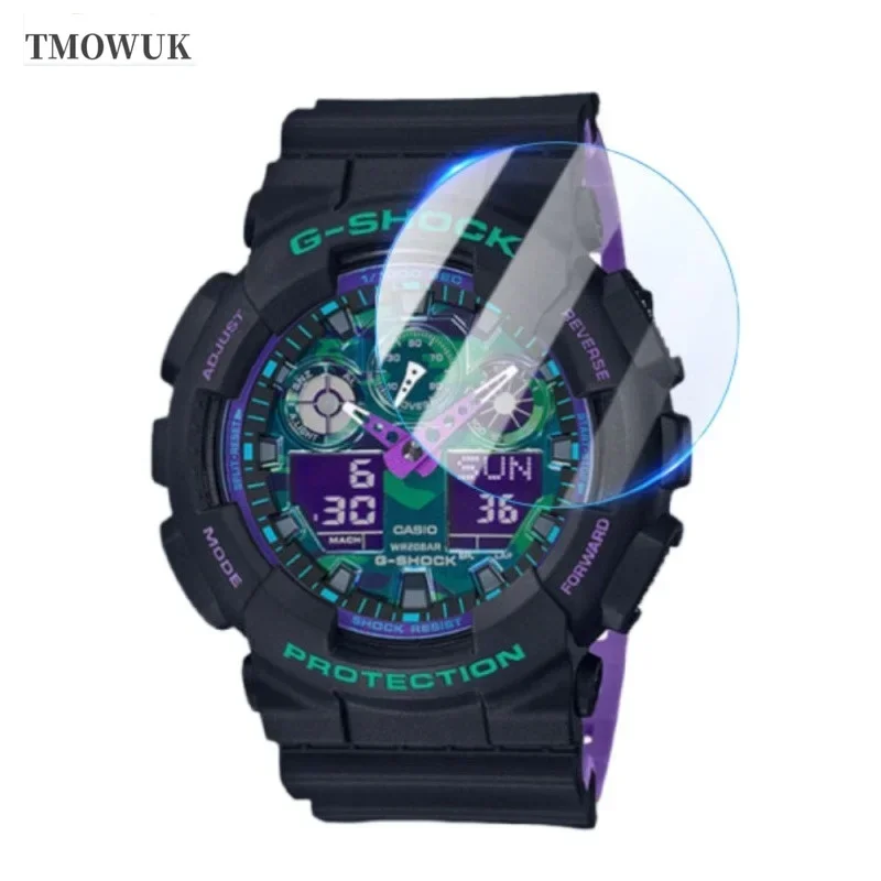 Voor GA100 6100 TR770 Pro-Trek EFR 303 GA-2200 GA-2100 GST-W300 - HD Helder - 9H - Antikras Gehard Glas Horlogescherm Voor